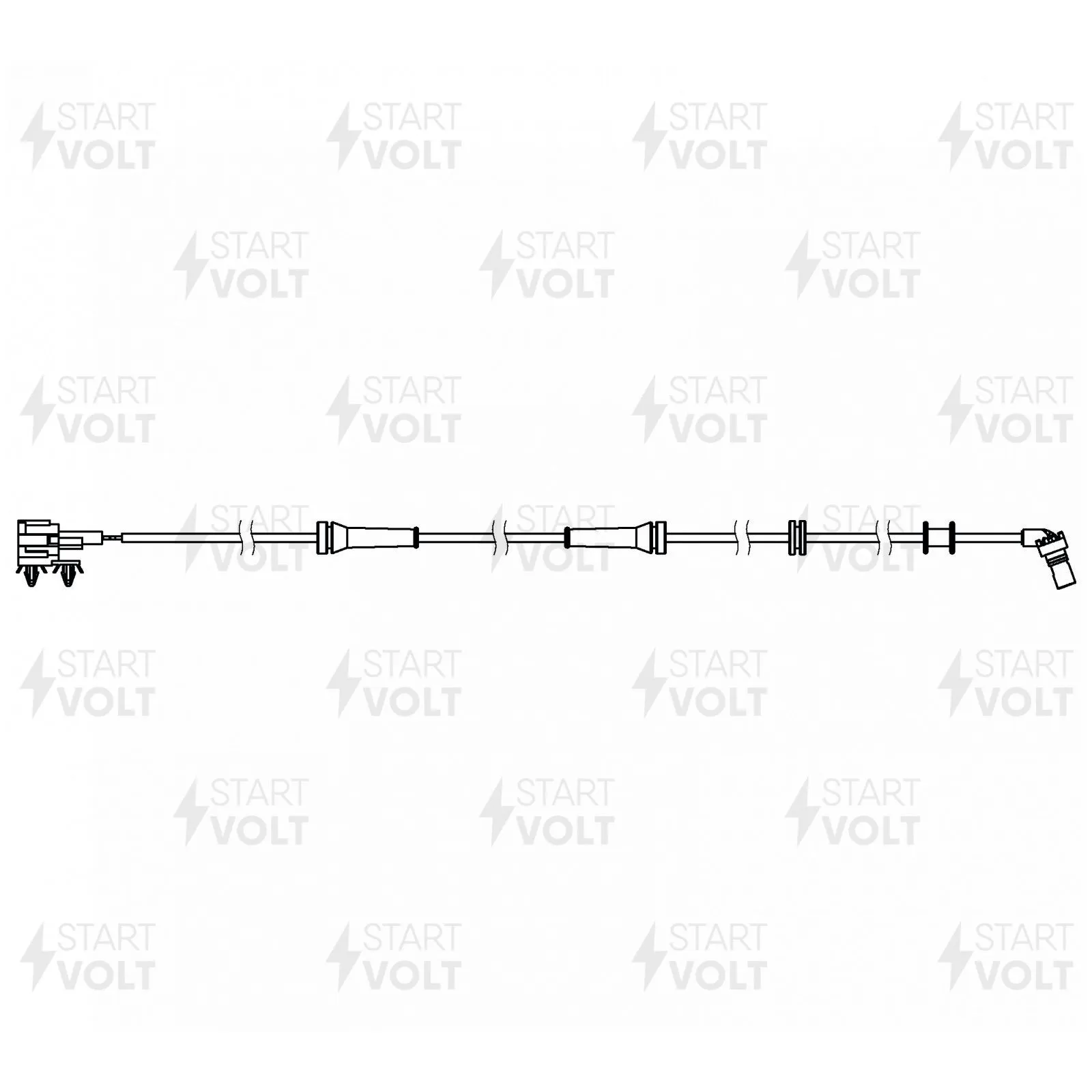 Датчик ABS перед. лев./прав. для Nissan Pathfinder/Navara (05-) STARTVOLT VS-ABS 1420