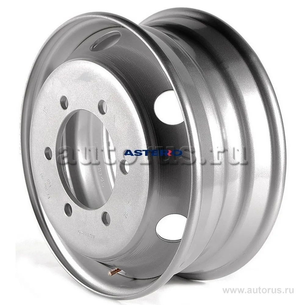 Диск штампованный R17.5 6J 6x245/202 ET116 ASTERRO M18DS32 Серебристый 1757A