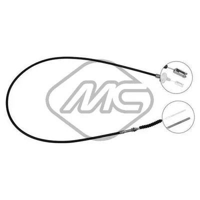 Трос сцепления SANTANA SJ 410 Metalcaucho 83309
