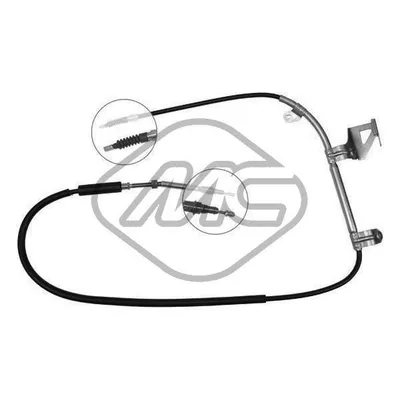 Трос ручника AUDI A6 ALL SX L Metalcaucho 80577