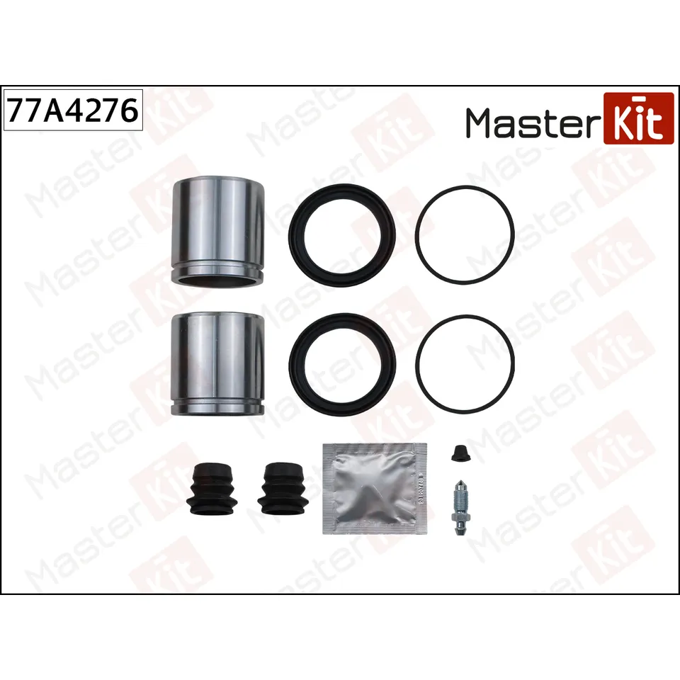 Ремкомплект тормозного суппорта + поршень Mercedes-Benz T2/LN1 1986 - 1994, VARIO 1996 - MASTERKIT 77A4276