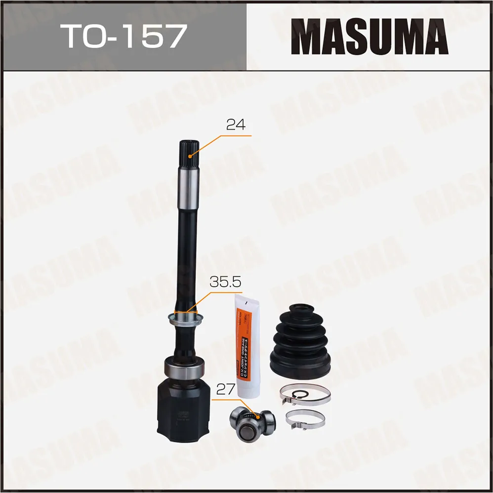 ШРУС внутренний Masuma TO-157 MASUMA TO157