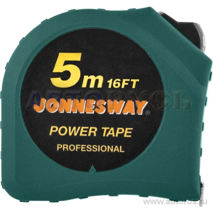 Рулетка в обрезиненном корпусе 5 м. JONNESWAY MT0302