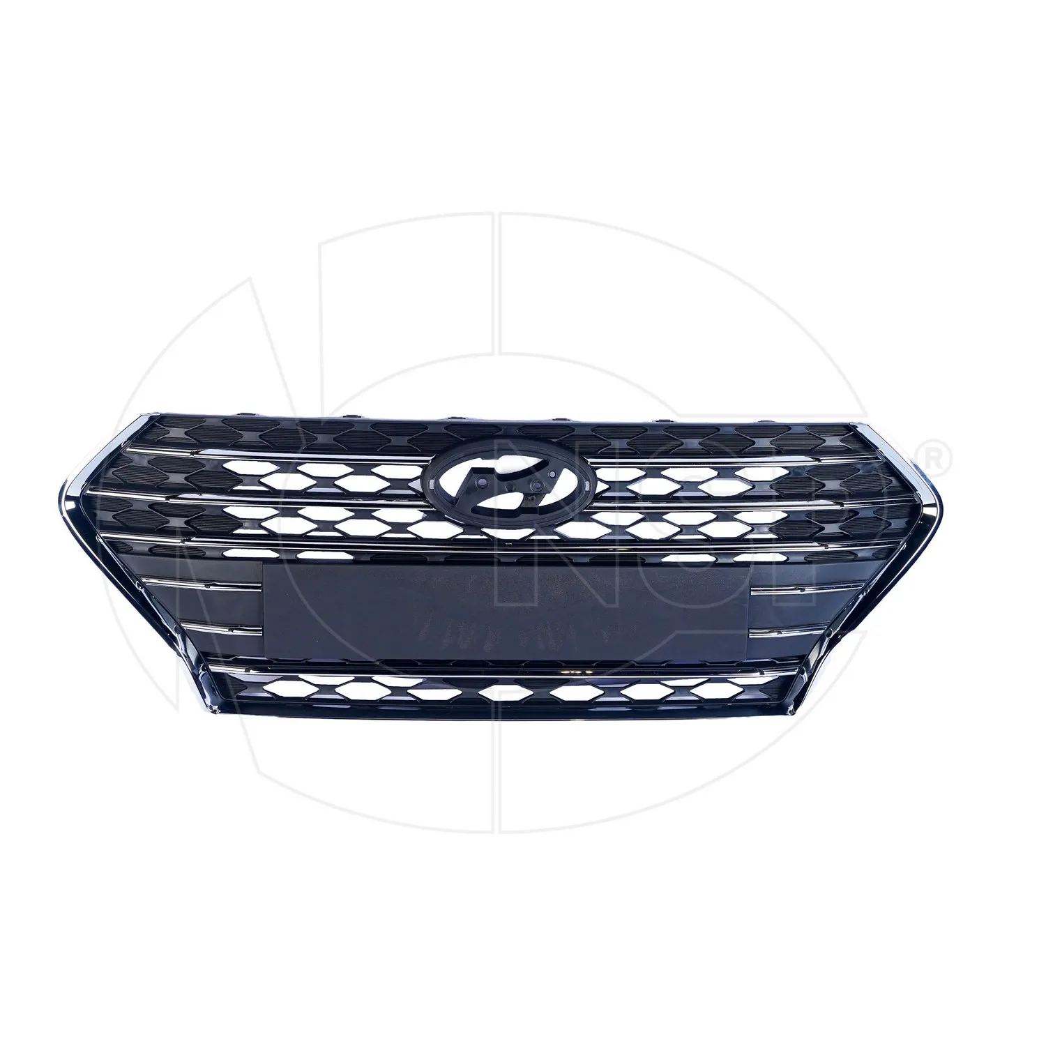 Решетка радиатора HYUNDAI Solaris II (17-) (хром) NSP NSP0286350H5010