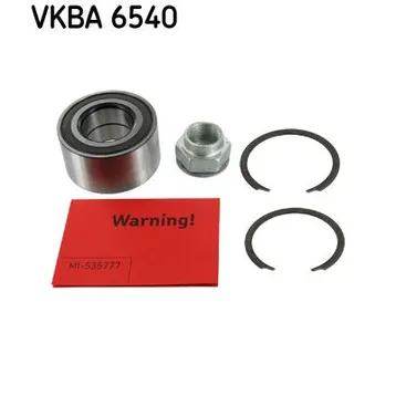 Подшипник ступицы передний SKF VKBA 6540