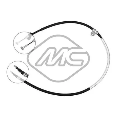 Трос ручника KAPPA “K” ALL SX-LH Metalcaucho 82095