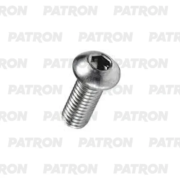 Болт металлический Имбус болт универсальный M6X12 PATRON P37-2952T