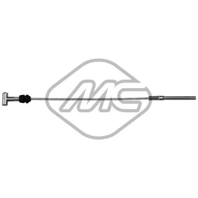 Трос ручника VOL S40 ALL 1/6-1/8-1/8I-1/9 T4-2/0-2/0T-1/9DS ANT.-FRONT Metalcaucho 83585