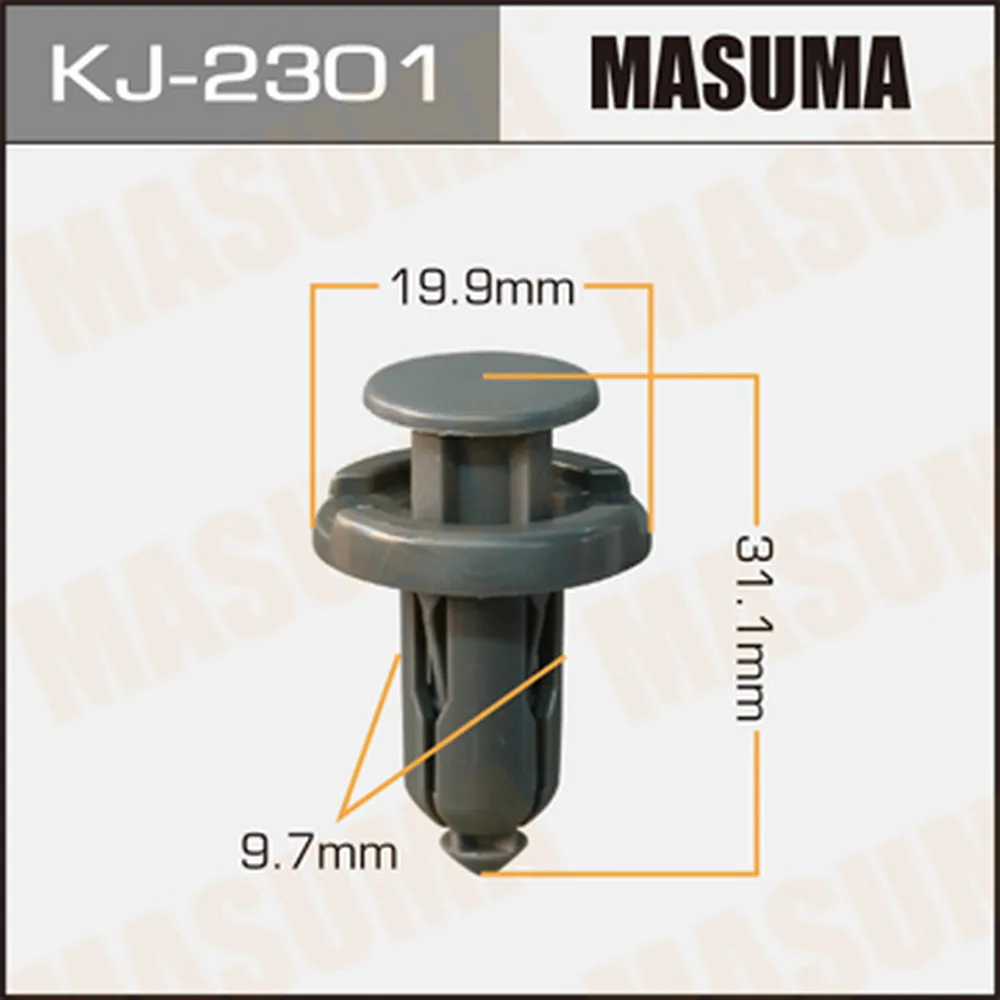Клипсаhonda lagreats-mxstepwgn 96-01 MASUMA KJ2301