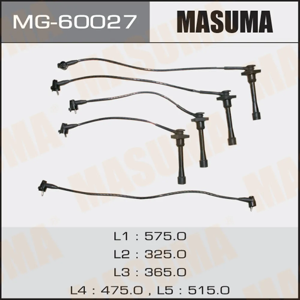Провода высоковольтные (комплект) TOYOTA CARINA MASUMA MG-60027