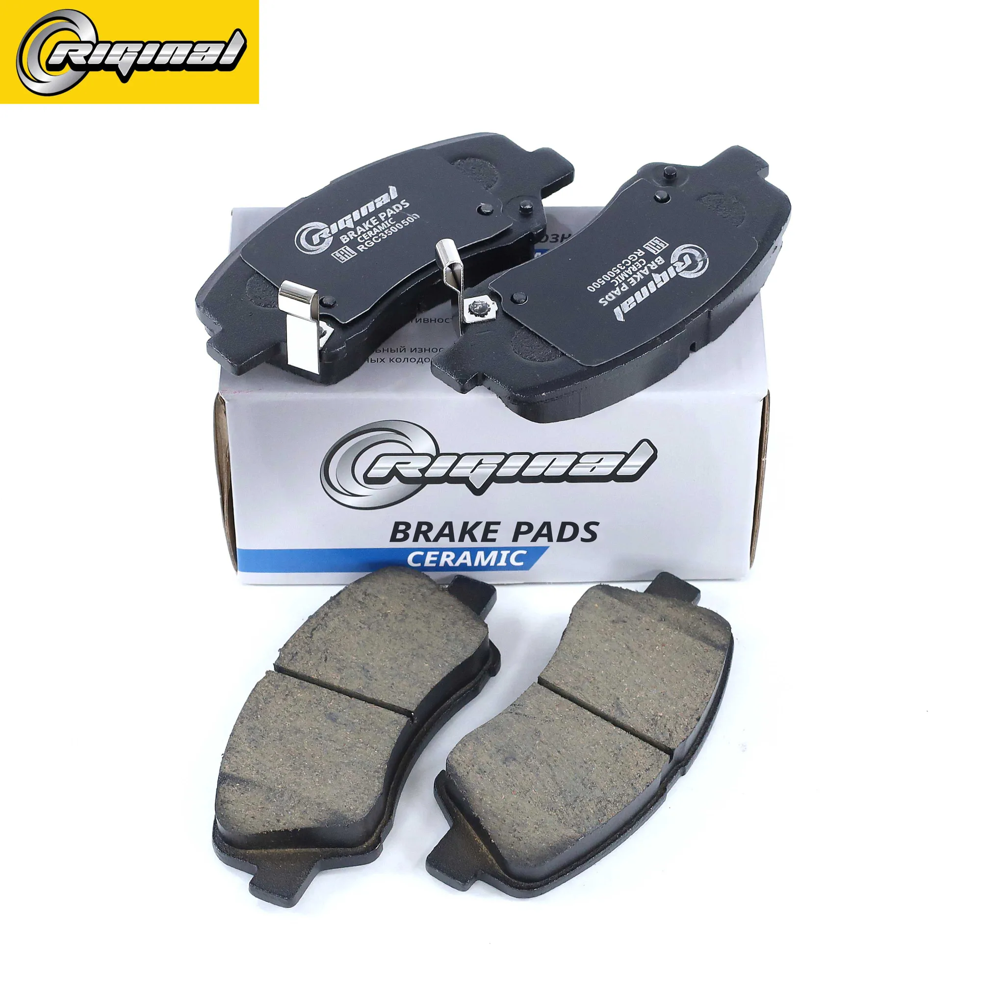 Колодка тормозная передняя Ceramic (кт.4шт.) HYUNDAI SOLARIS 10-/KIA RIO 11 (58101-1RA00) Riginal RGC3500500