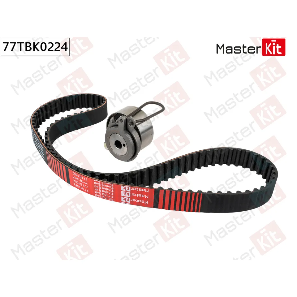 Комплект ремня ГРМ Honda CIVIC VII (ES, ET) 2000 - 2006 MASTERKIT 77TBK0224
