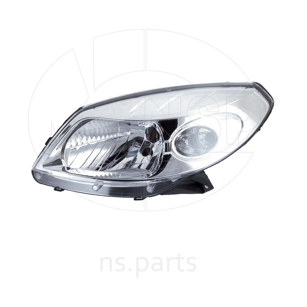 Фара левая RENAULT Sandero (хром) NSP078200733878