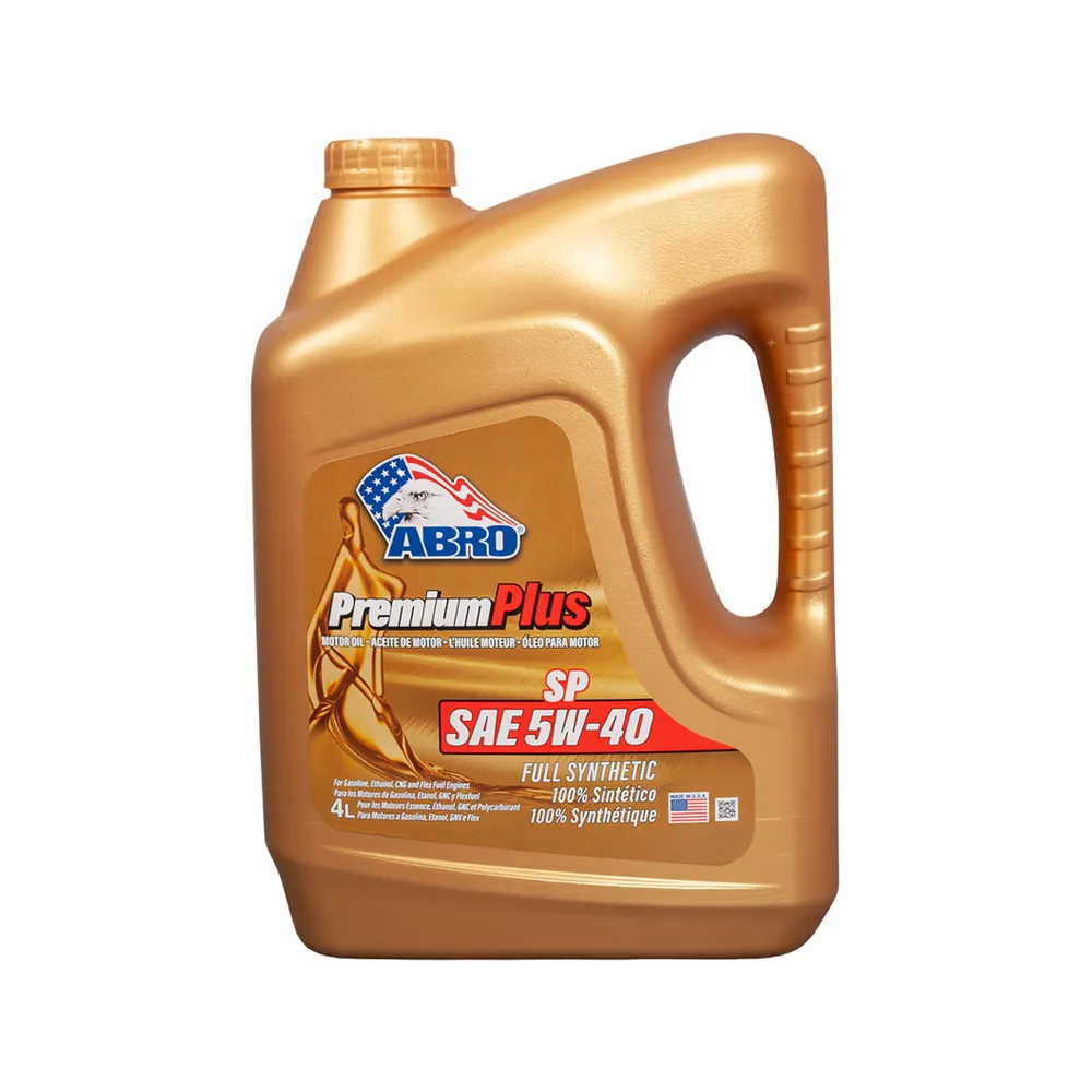 Масло моторное ABRO Premium Plus Full Synthetic 5W-40 синтетическое 4 л MO-FS-5-40-SP-4L