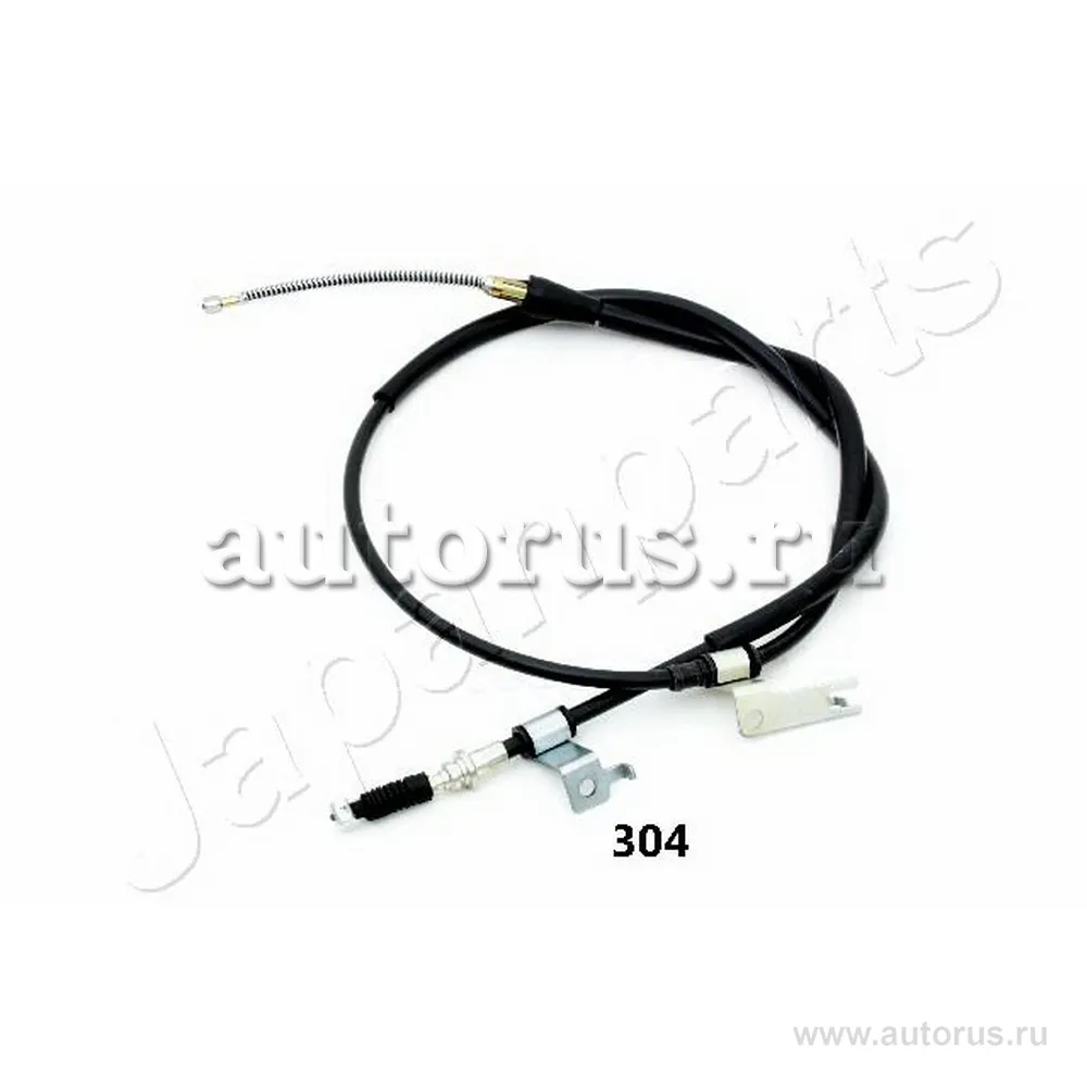 Трос ручного тормоза, правый Mazda 626 97- (drum) L1685 mm JAPANPARTS BC304