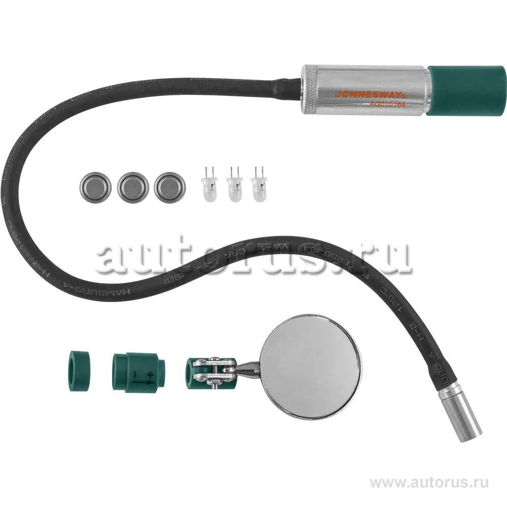Набор инспекционный, подсветка, магнит, зеркало JONNESWAY AG010164