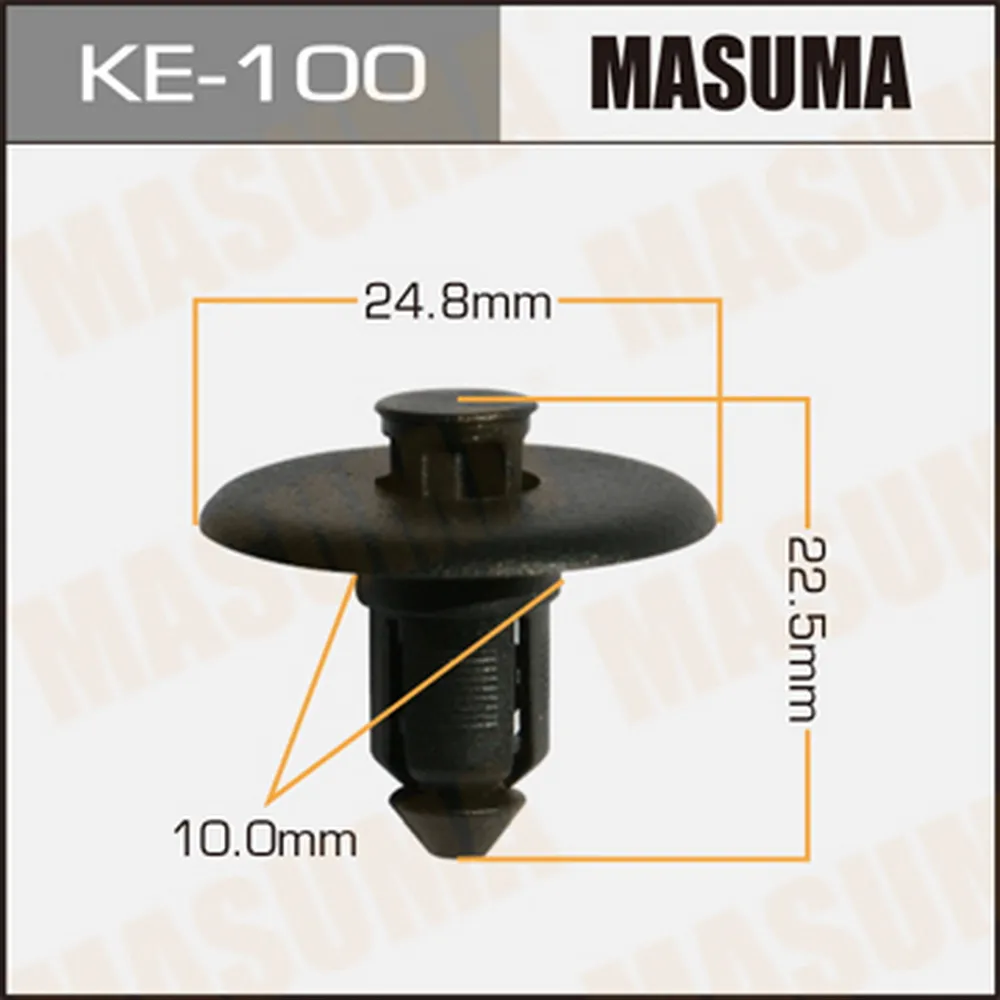 Клипса пласт. MASUMA KE100