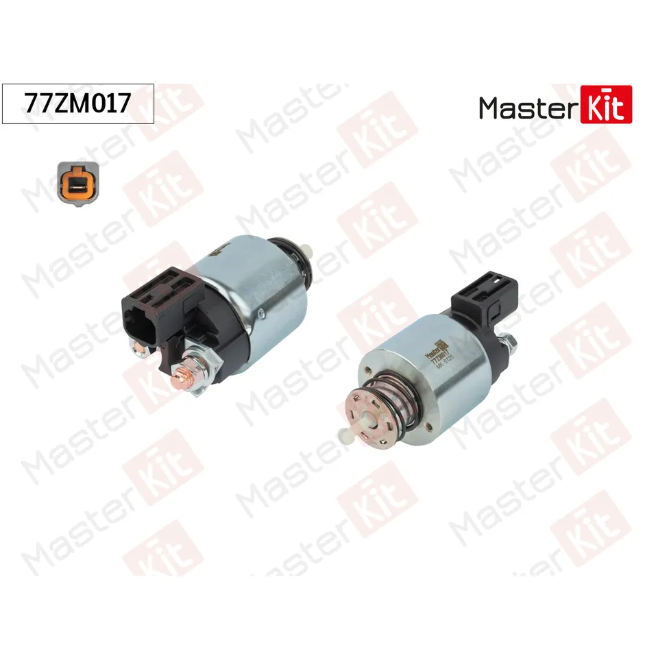 Реле втягивающее\ HYUNDAI ACCENT, KIA RIO/CEED MASTERKIT 77ZM017