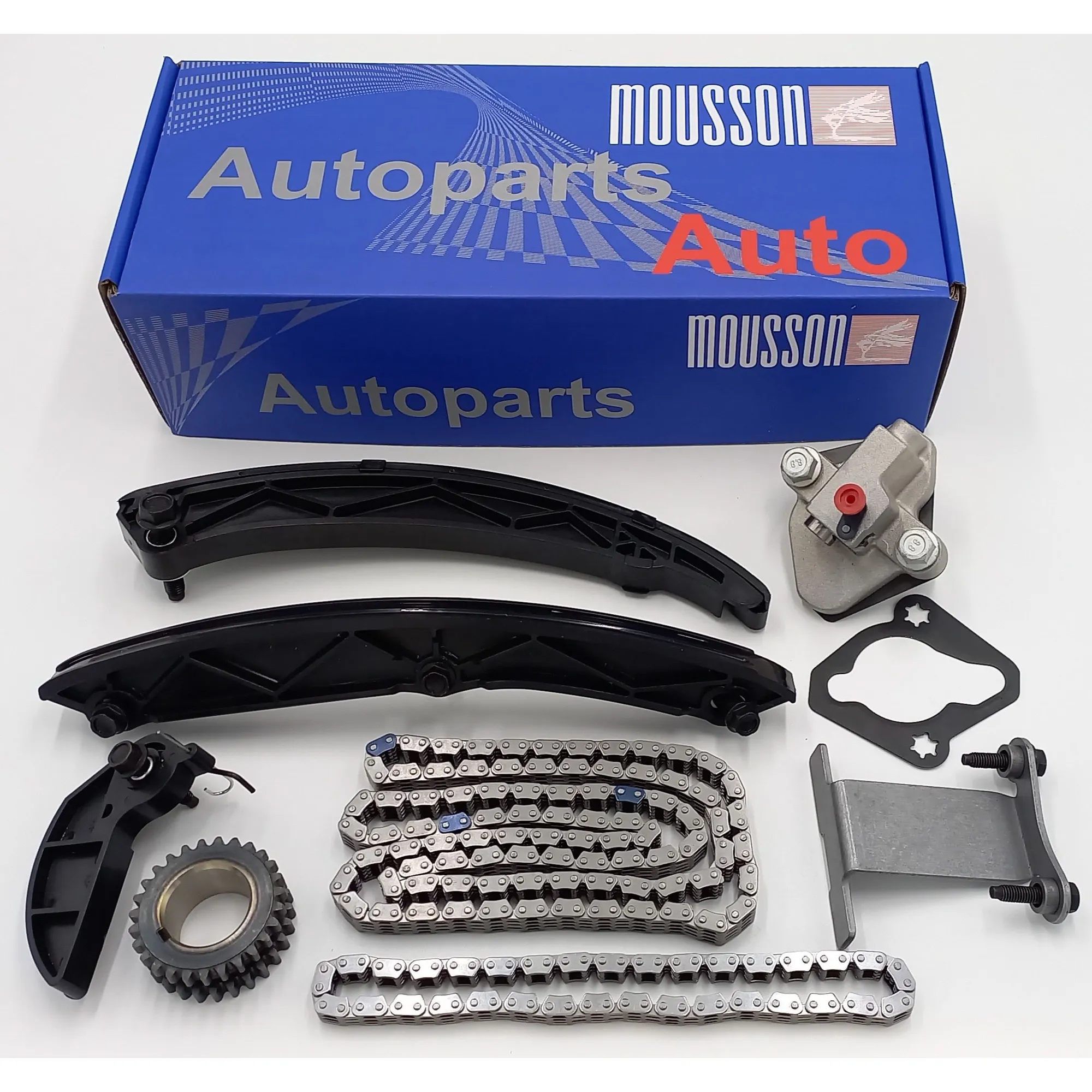 Комплект цепи ГРМ GM 1,0L B10XE/B10XFT/B10XFL ( звезда ) MOUSSON STKB10XEG