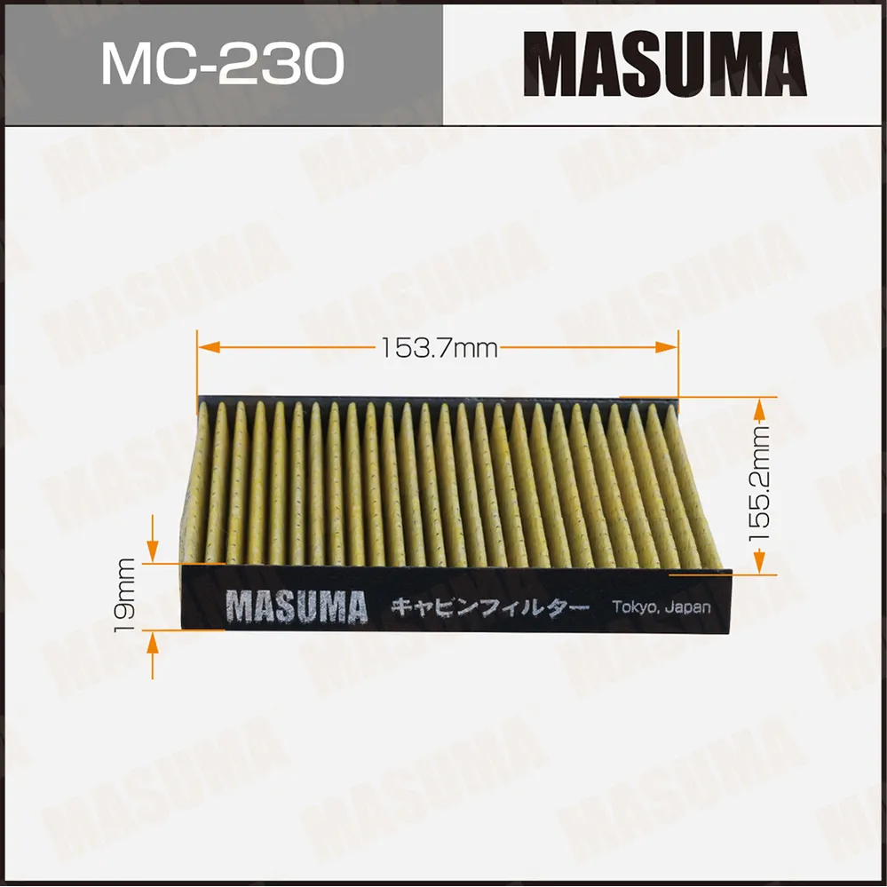 Фильтр салона MASUMA MC-230