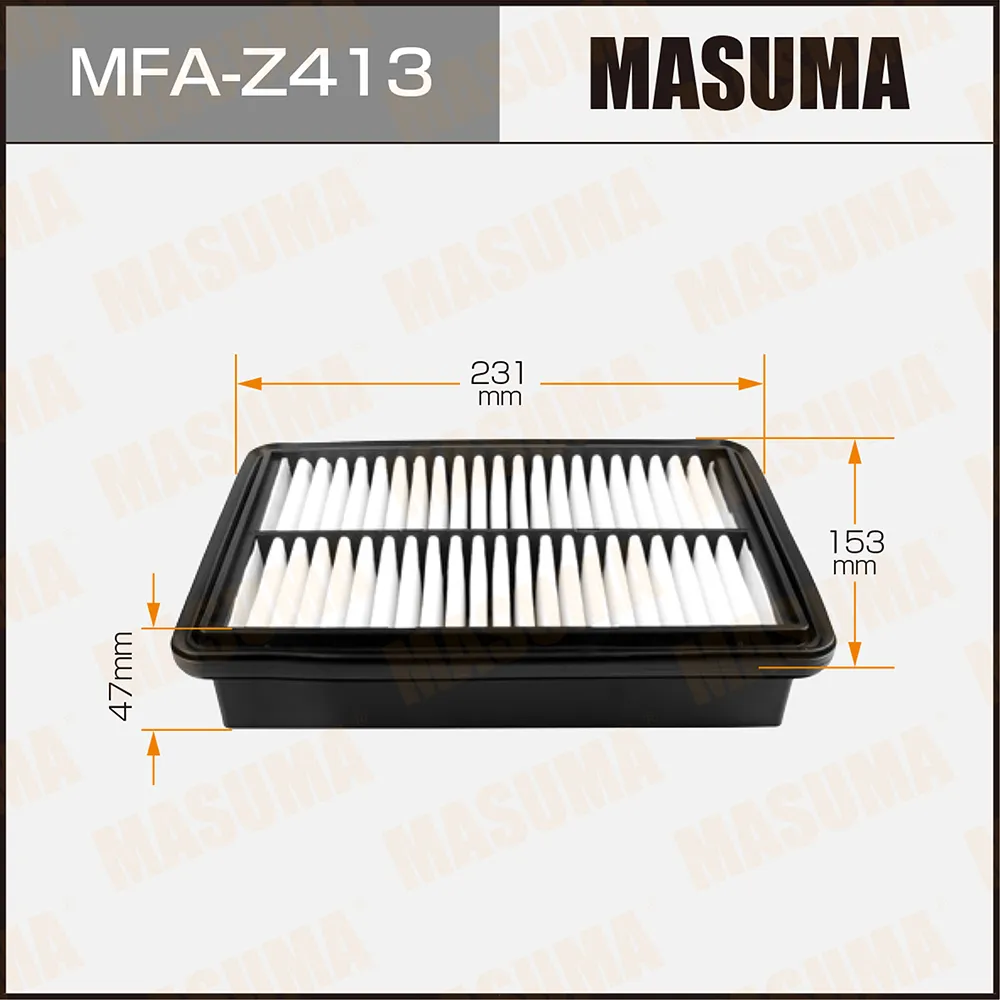 Фильтр воздушный MAZDA MAZDA 3 MASUMA MFA-Z413