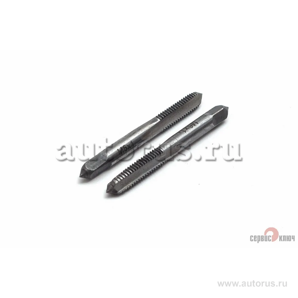 Метчик ручной М 6х1,0 (ккт в блистере из 2 шт.) Сервис ключ 72306
