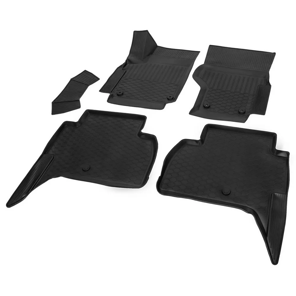 Коврики салона, RIVAL, для Volkswagen Amarok 2010-2016 2016-2019 (кроме прорезиненного пола) Volkswagen Amarok 15807001