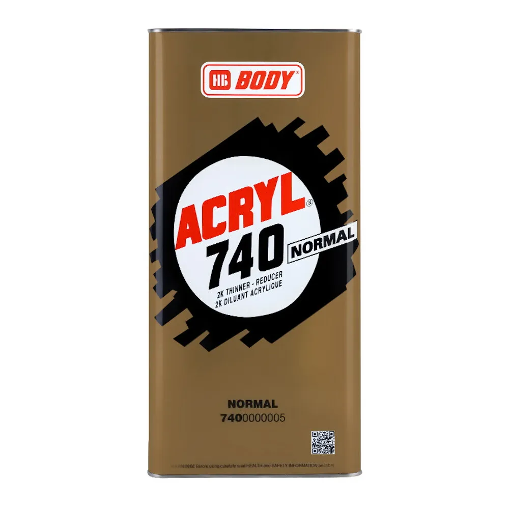 Растворитель HB BODY 740 ACRYL (норм.) (5л) BODY 7400000005