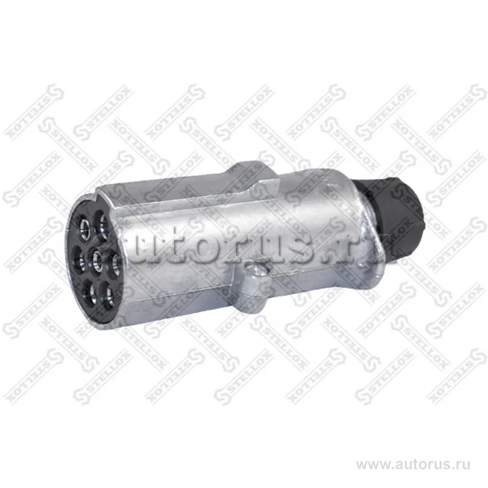 Штекер 7 полюсный метал. с винт.соед, 24V ISO1185 DIN72579 STELLOX 8800701_SX