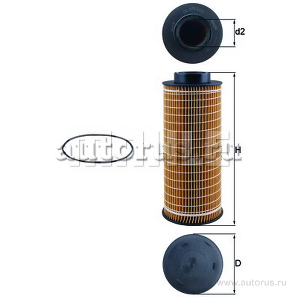 Фильтр масляный SCANIA R500/R520/R560/R580-Series Trucks KNECHT/MAHLE OX376D