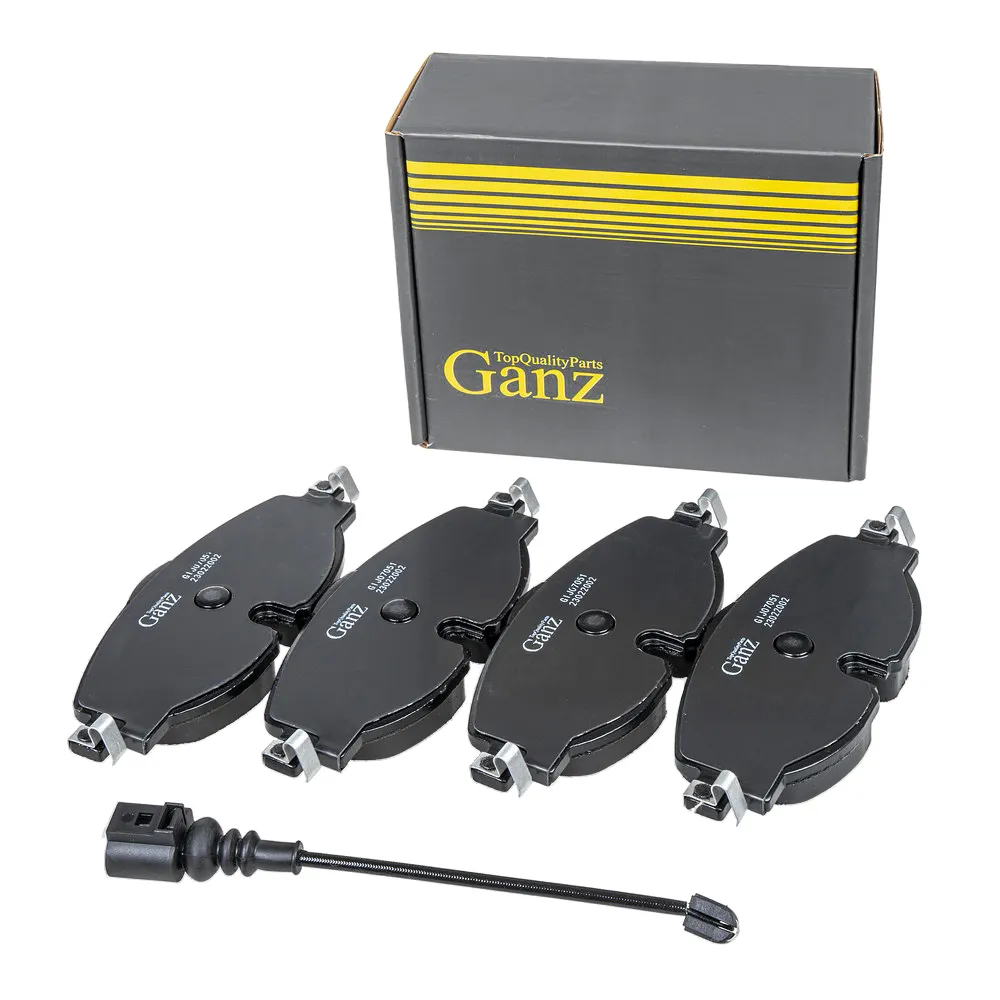 Колодки тормозные передние для AD A3/VW Golf VII GANZ GIJ07051
