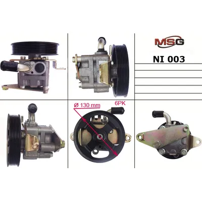 Насос гидроусилителя руля NISSAN MSG NI 003