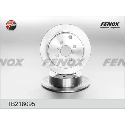 Диск тормозной TOYOTA COROLLA VII (E12) VERSO 02-04, TOYOTA PRIUS FENOX TB218095