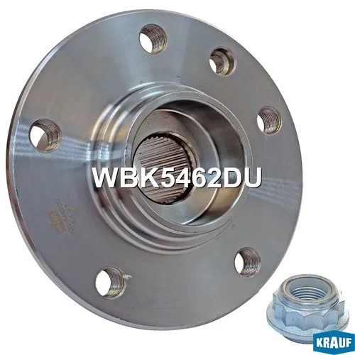 Ступица в сборе [Kit] VW Touareg I (7LA, 7L6, 7L7 ) / Transporter T5 / Multivan T6 KRAUF WBK5462DU