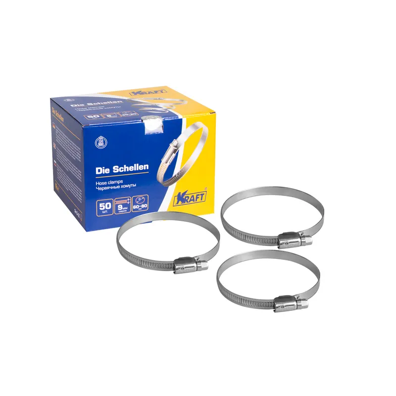 Хомут 60-80 мм OBERKRAFT KRAFT KT880210