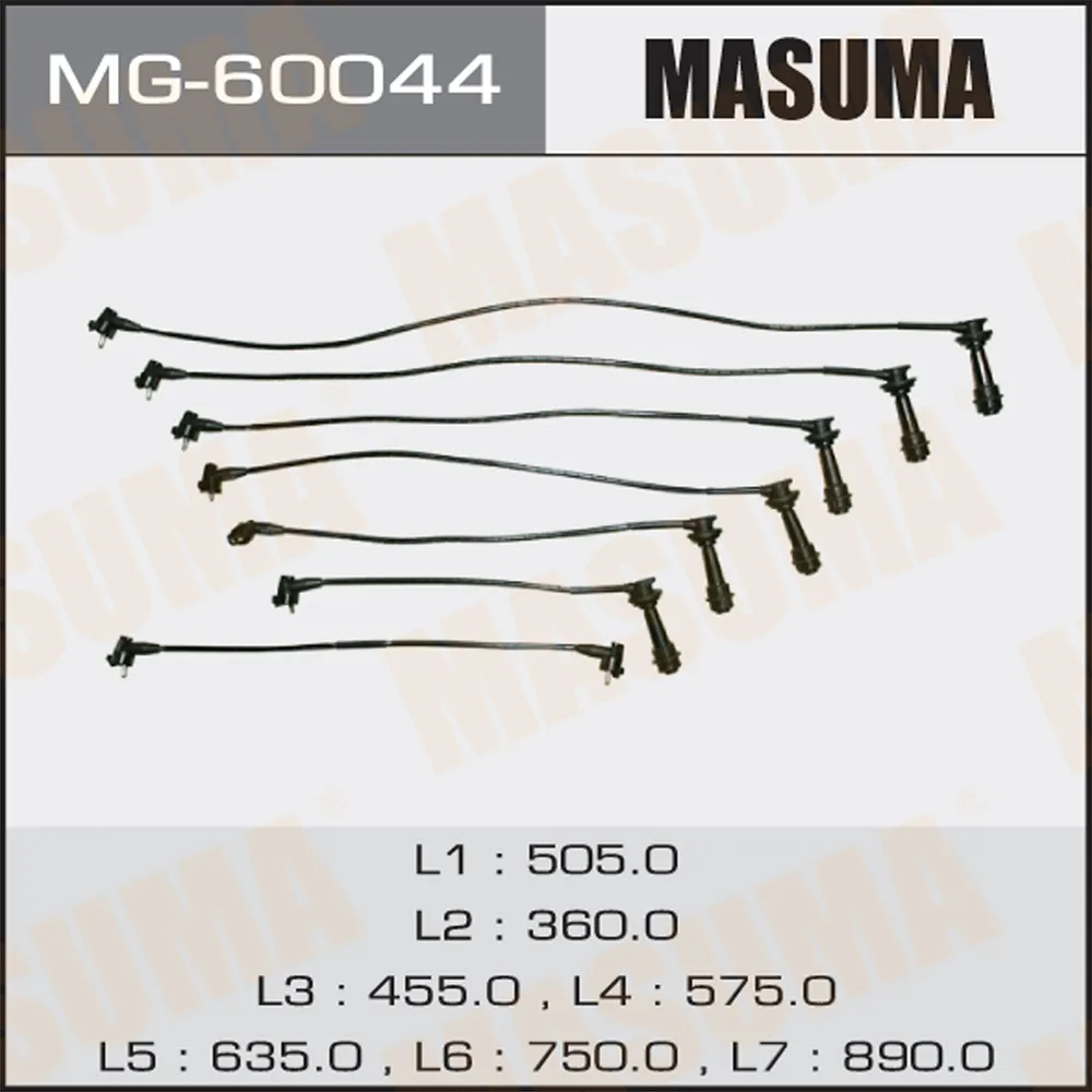 Провода высоковольтные (комплект) TOYOTA CROWN MASUMA MG-60044