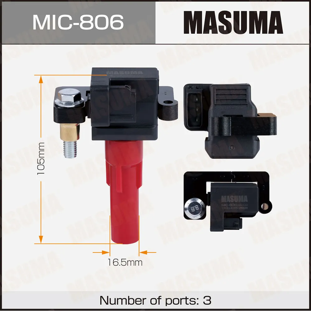 Катушка зажигания MASUMA MIC806