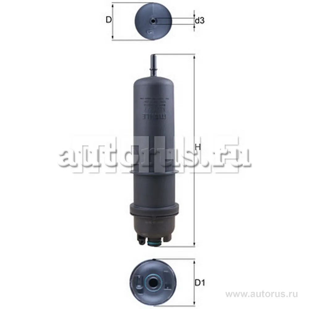 Фильтр топливный BMW 2/3/4/5/6/7/8/X3/X4/X5/X6/X7 15->   KNECHT/MAHLE KL 872/7