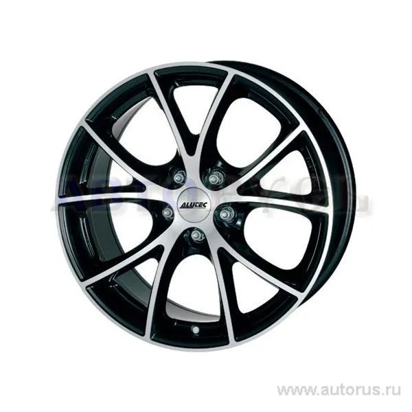 Диск литой R15 6.5J 5x112/70.1 ET44 ALUTEC Cult Diamond Black Front Polished CU65544B731
