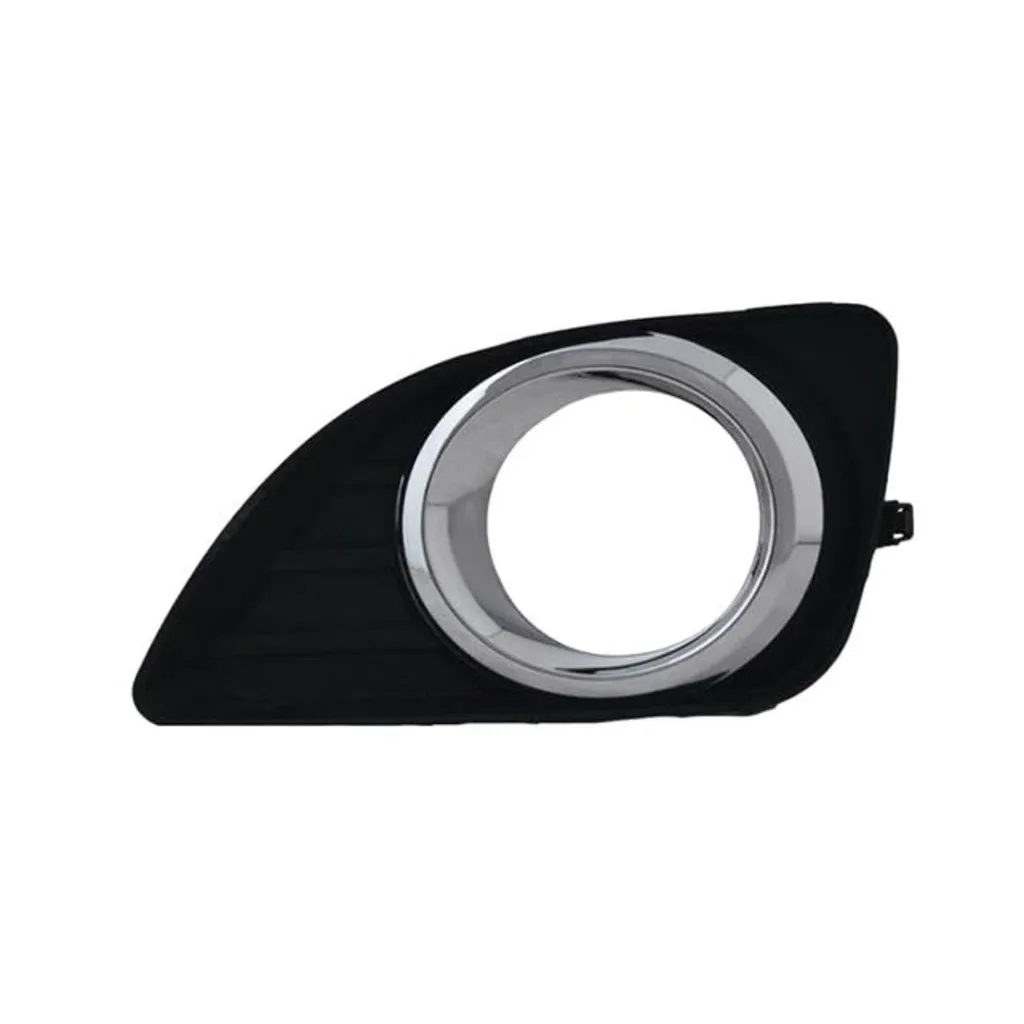 Решетка переднего бампера под ПТФ левая с хром-ободком CAMRY 2009-2011 CASP 16FV049L