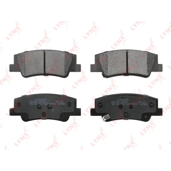 Колодки тормозные LYNXauto BD-3638