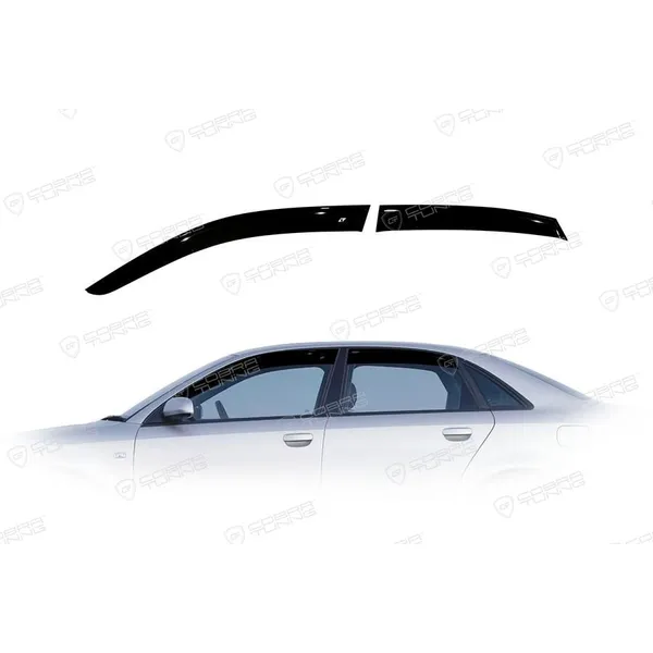 Дефлектора на окна Audi A4 Sd (B6/B7/8E) 2000-2008EuroStandard деф.окон Cobra Tuning AE11000
