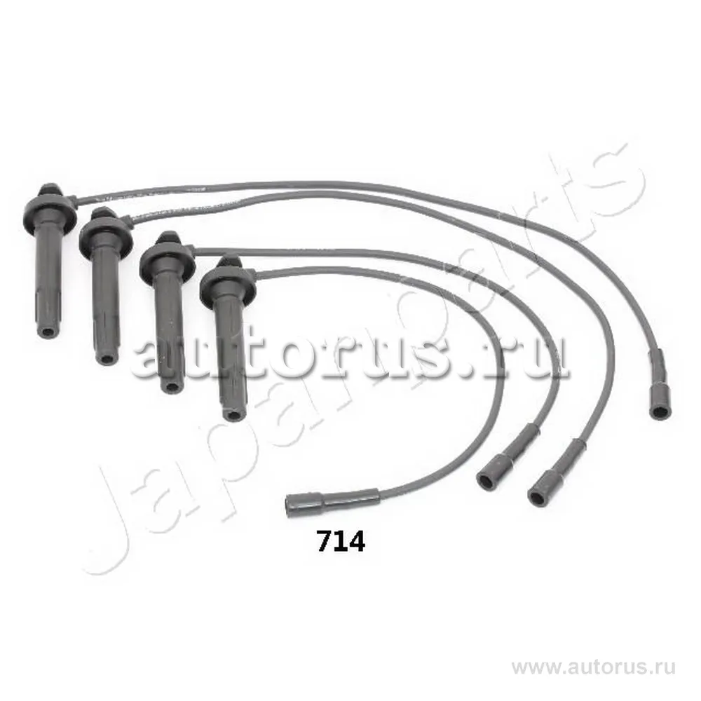 Провода высоковольтные, комплект 4 шт IC-714 JAPANPARTS IC-714
