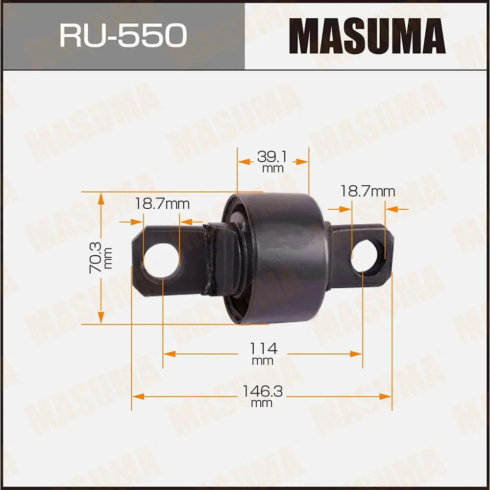 Сайлентблок MAZDA ATENZA MASUMA RU-550