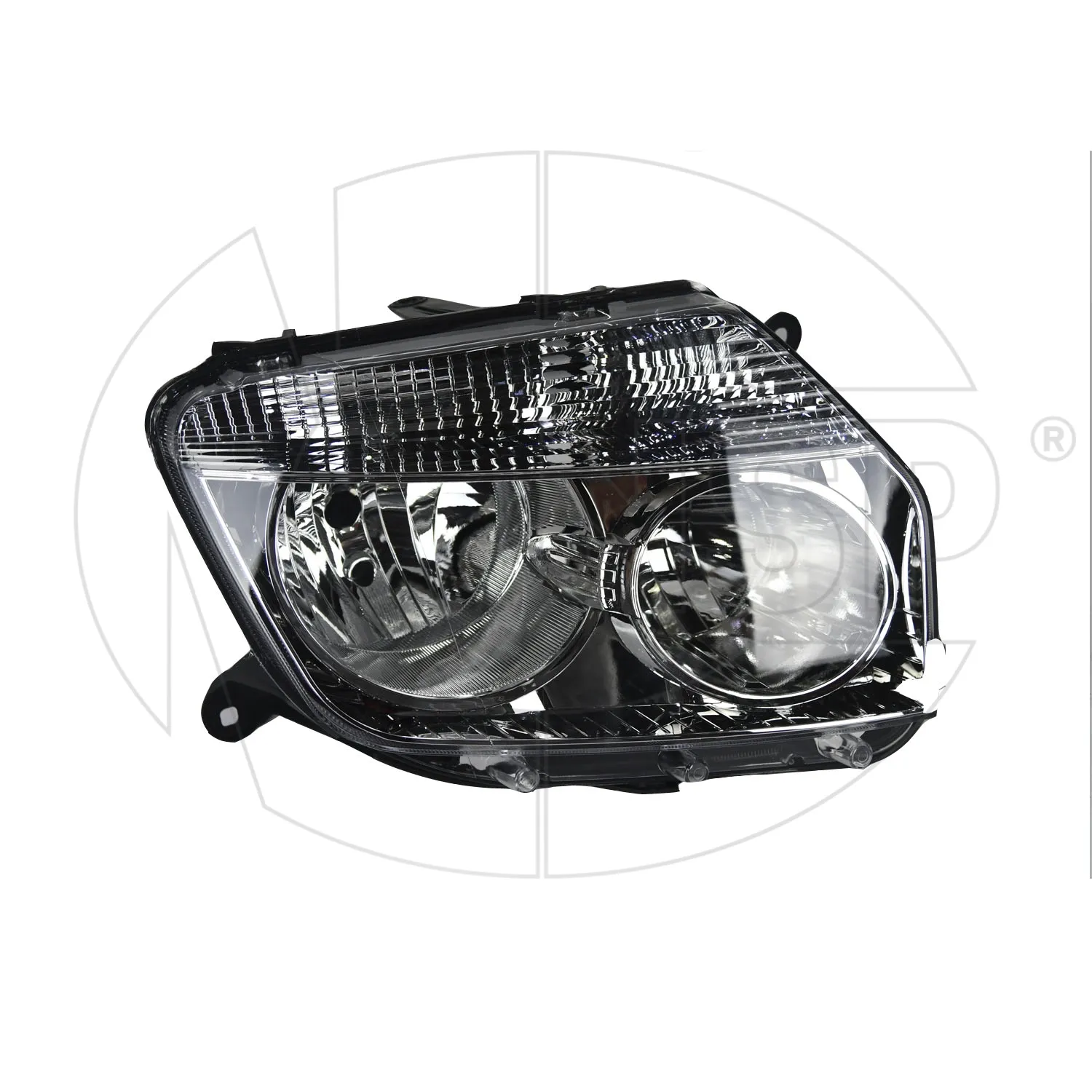 Фара правая хром RENAULT DUSTER