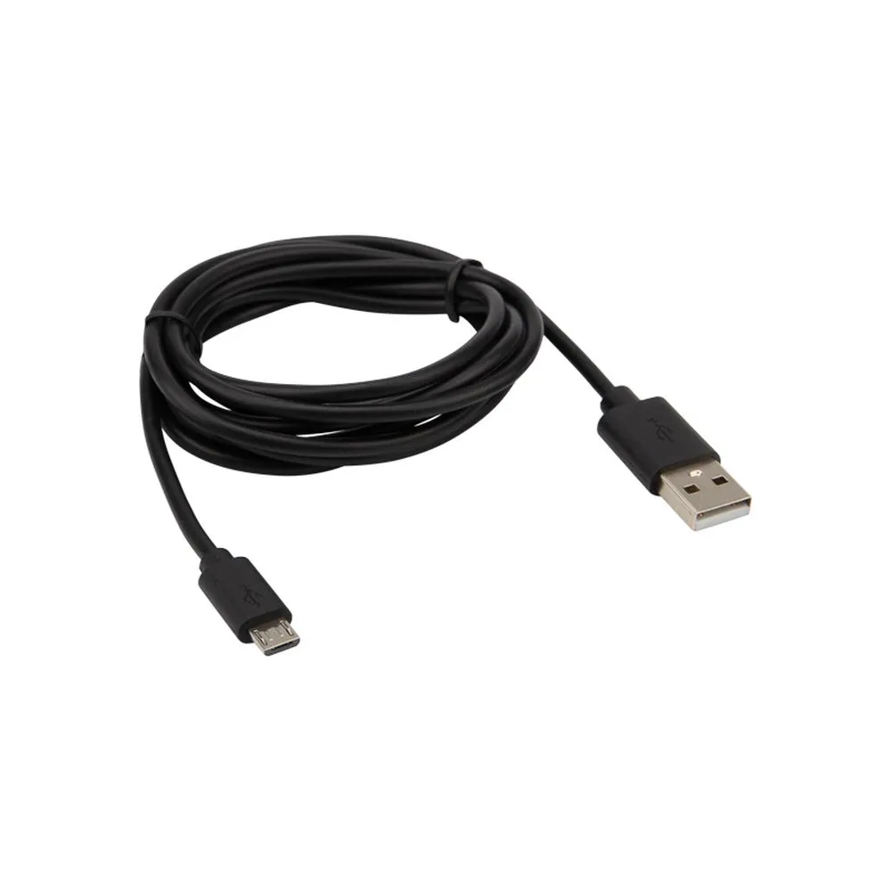 Кабель USB-micro USB/PVC/black/1,8m/, , Max Вт REXANT 18-1164-2