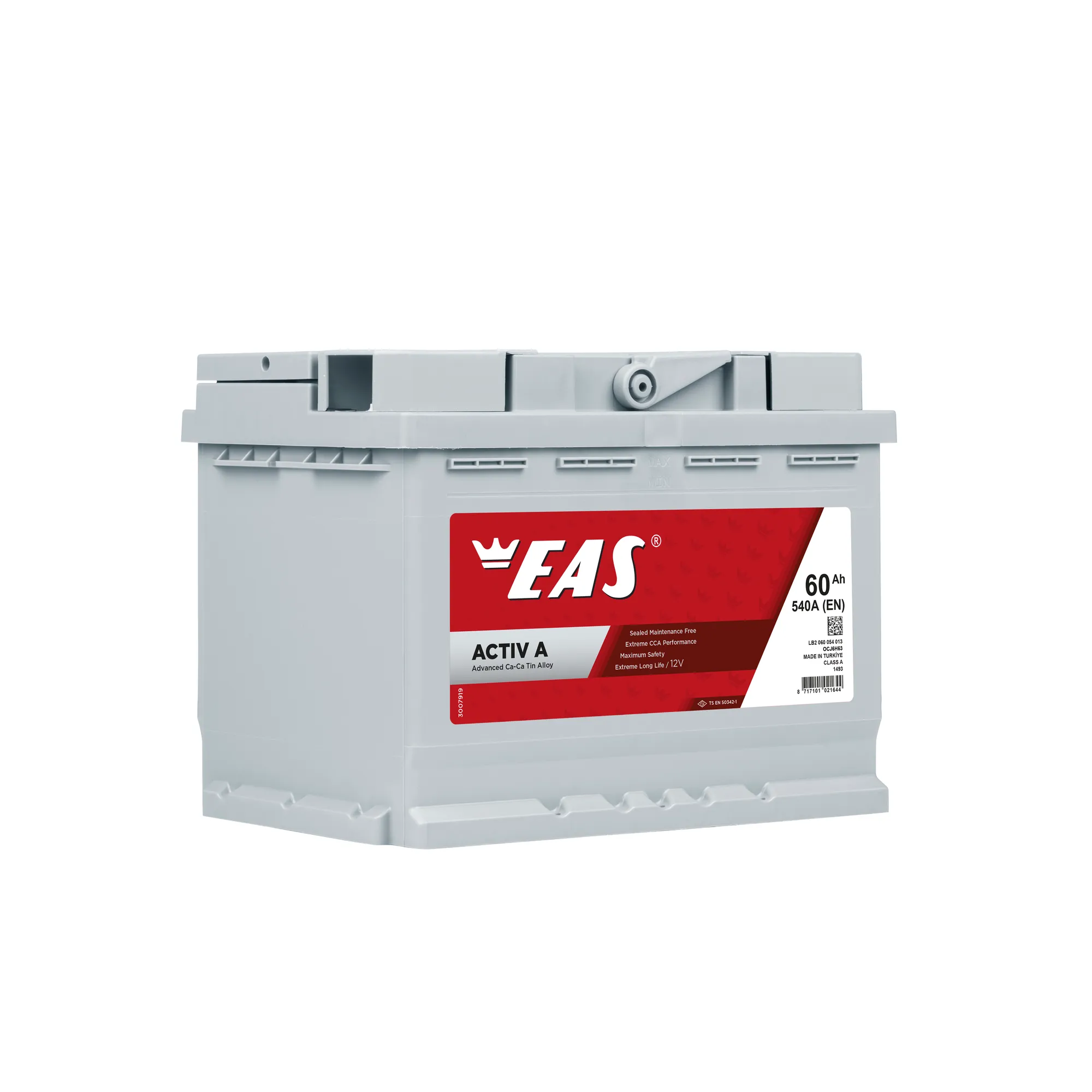 Аккумулятор EAS DIN 60 А/ч Обратная 242x175x190 EN540 А