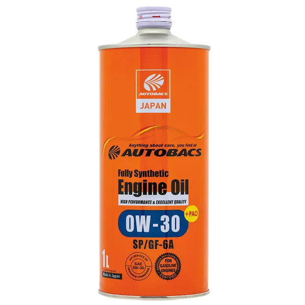 Масло моторное AUTOBACS Engine Oil 0W-30 синтетическое 1 л A00032233