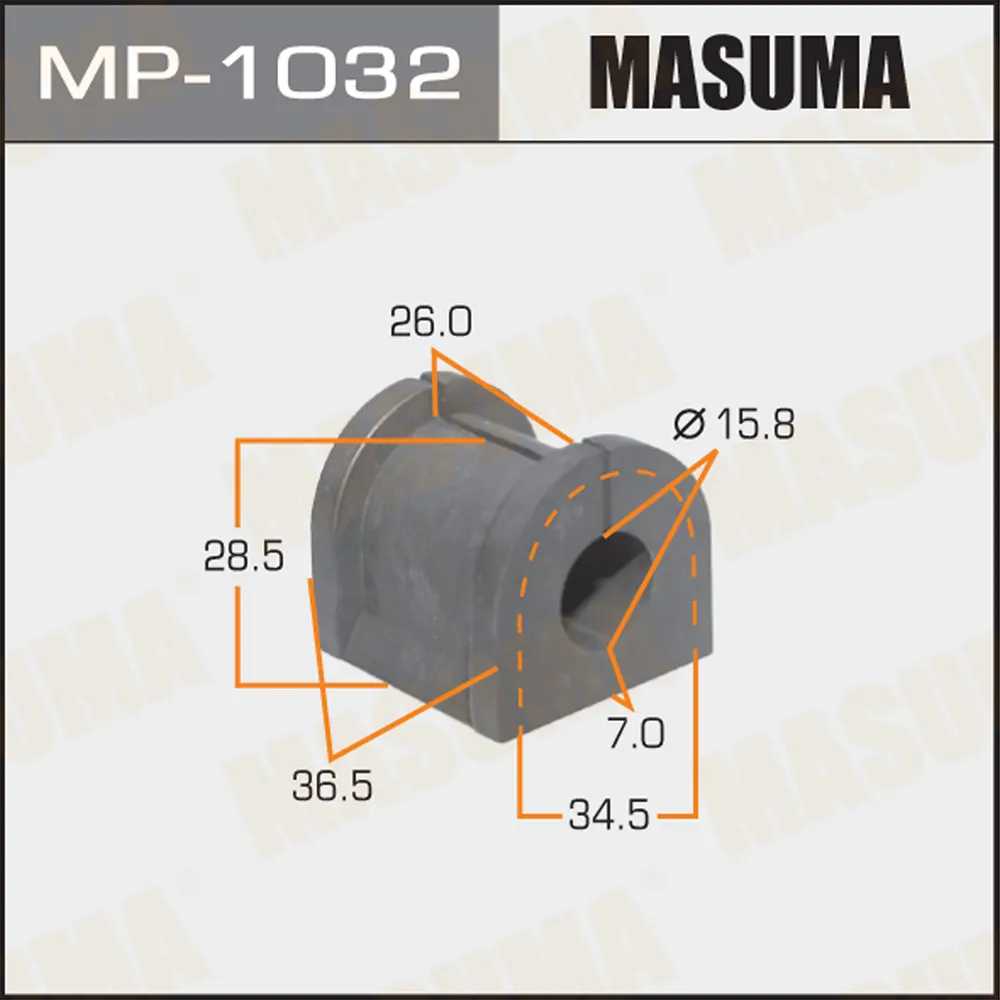 Втулка стабилизатора MITSUBISHI AIRTREK MASUMA MP-1032