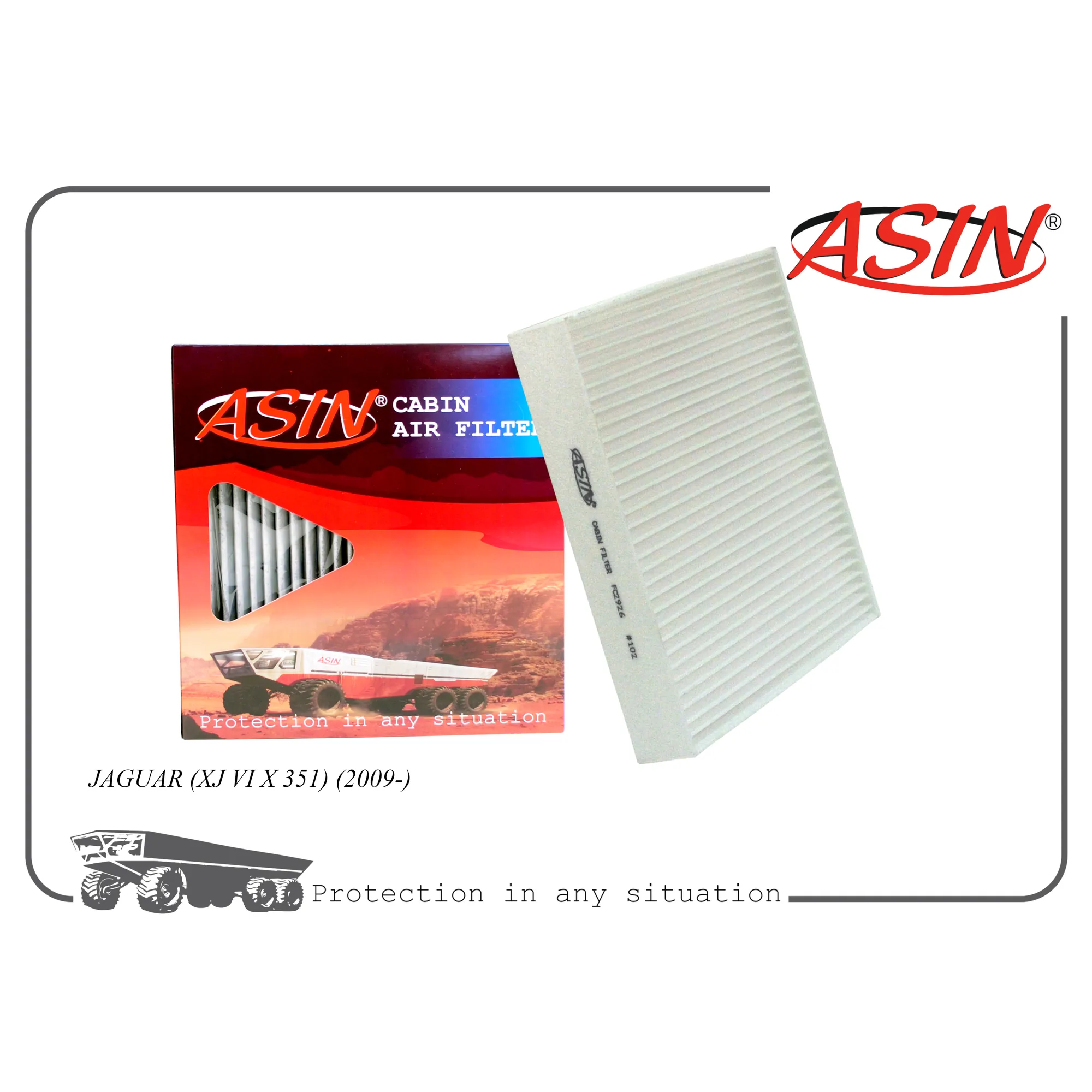 Фильтр салонный C2Z6525/ASIN.FC2926 ASIN ASIN ASIN.FC2926